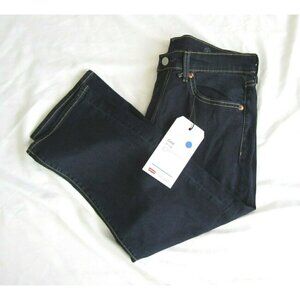 New W/ Tag Women's Levis 505 Regular Cropped Stretch Cool Jean Size 30